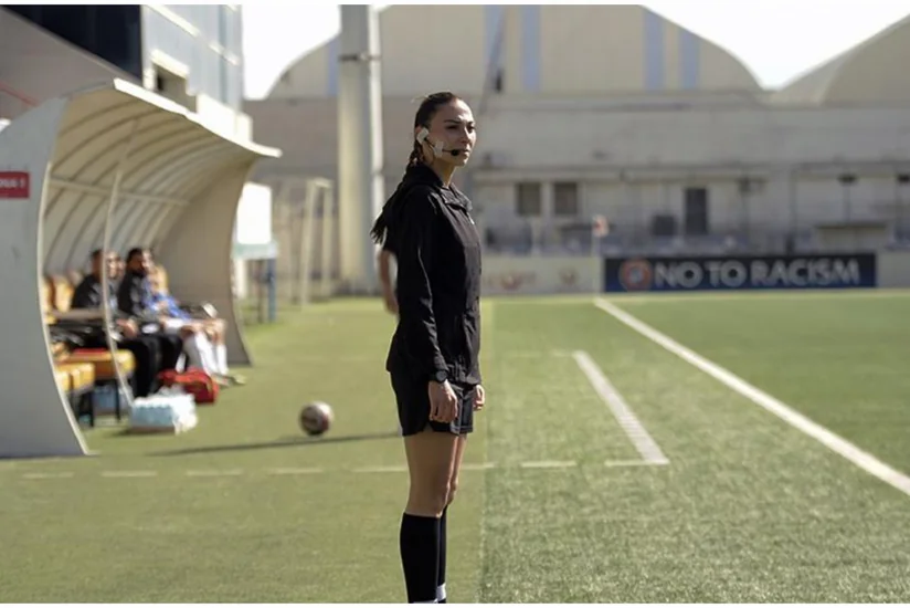 Azərbaycanın qadın futbol hakimi 8 ildən sonra I Divizion oyununda iş başında olub