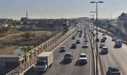 Bakının bir sıra yollarında tıxac yaranıb – SİYAHI