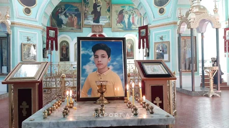 В Гяндже почтили память погибшего россиянина в результате армянского террора