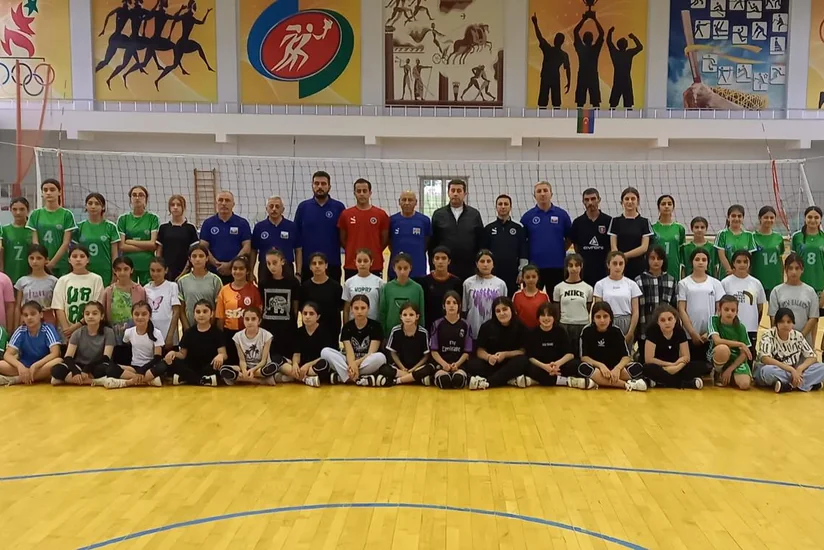 Azərbaycan Voleybol Federasiyası Qaxda təlim-məşq toplanışı təşkil edib
