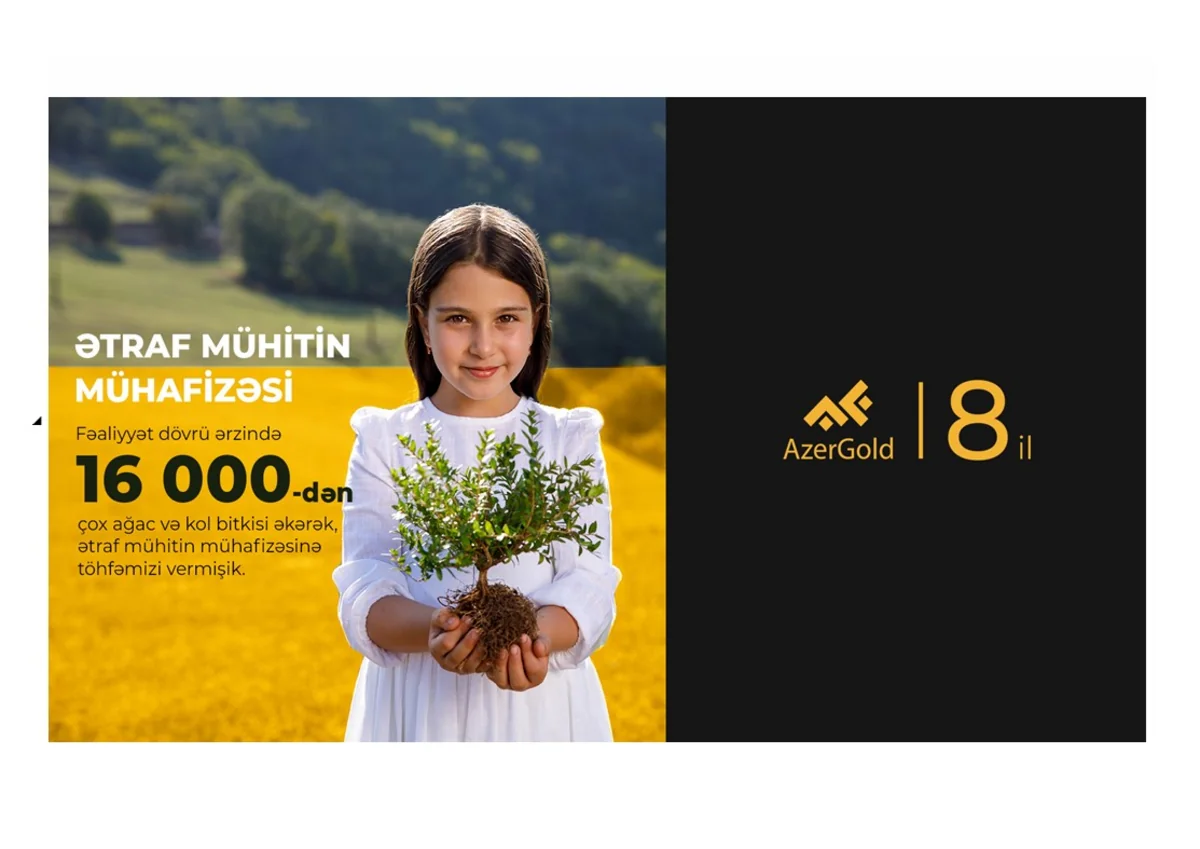 “AzerGold”dan ətraf mühitin mühafizəsinə diqqət və qayğı