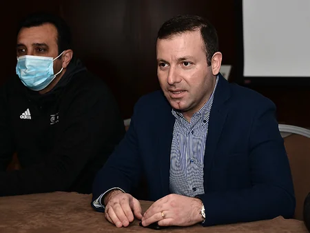 AFFA rəsmiləri yığma üzvləri ilə görüşüb