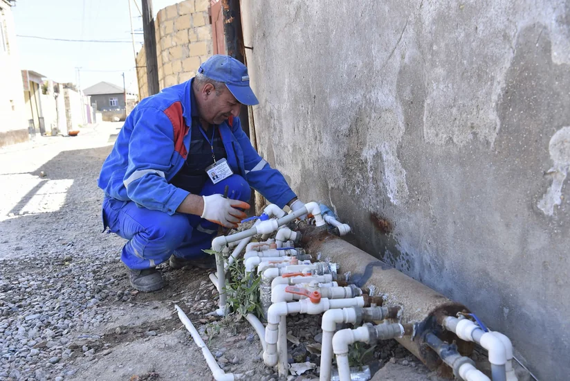 Sumqayıtda içməli sudan qanunsuz istifadə halları aşkarlanıb