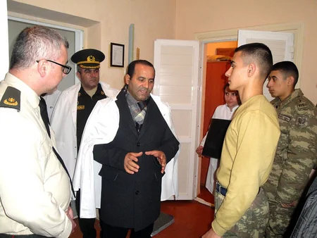 Ombudsman Aparatının nümayəndələri hərbi təhsil müəssisələrində olublar