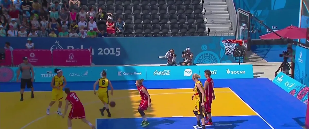 Bakı 2015: ​Azərbaycan qadın və kişi basketbolçuları qələbə qazanıblar