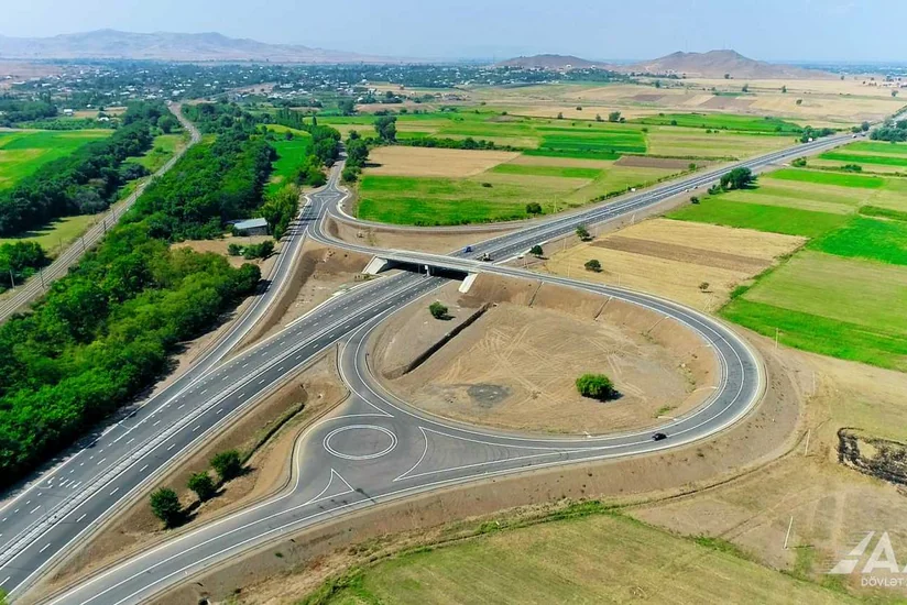 Gəncə-Qazax-Gürcüstan sərhədi yolunun Zəyəm-Qırılı hissəsinin tikintisi yekunlaşıb