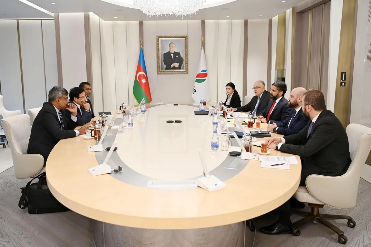 SOCAR-la Hindistan şirkəti arasında əməkdaşlıq imkanları müzakirə edilib