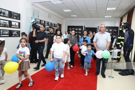 FHN şəhid övladları üçün “açıq qapı günü keçirib