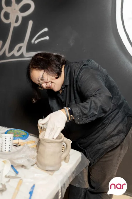 “Nar” 8 Martı xanım jurnalistlərlə birgə qeyd edib