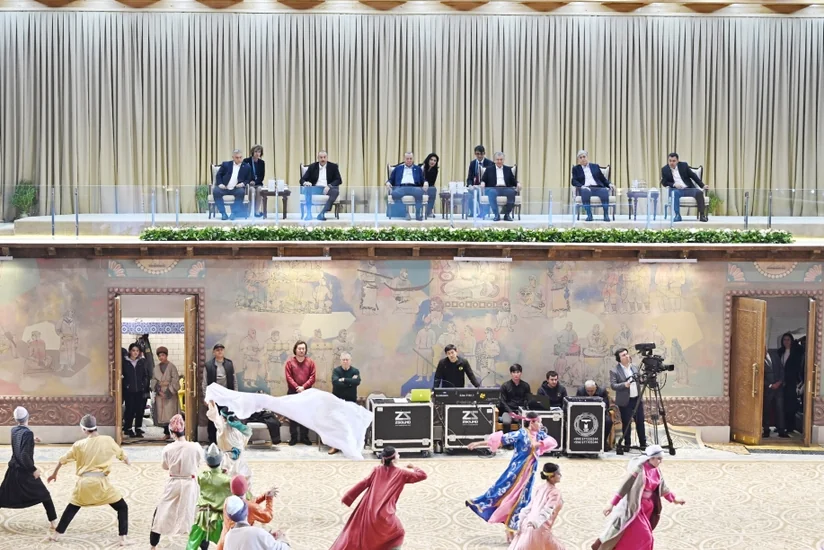 Səmərqənddəki “Əbədi şəhər” kompleksində TDT-yə üzv ölkələrin folklor ifalarının təqdimatı olub