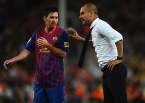 Xosep Qvardiola Barselonaya gedib, Messi ilə görüşəcək