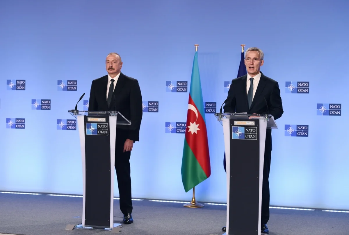 President Ilham Aliyev, NATO Secretary General Jens Stoltenberg hold joint press conference in Brussels