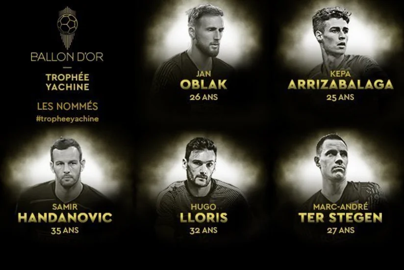 Названы номинанты на приз France Football имени Яшина