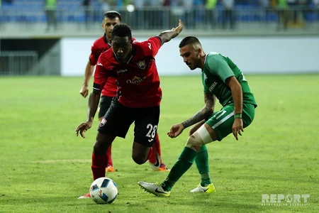 Gabala plays against Panathinaikos - PHOTO REPORT