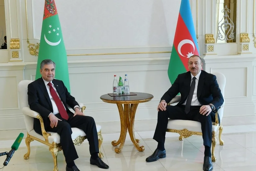 Состоялась встреча президентов Азербайджана и Туркменистана один на один - ОБНОВЛЕНО
