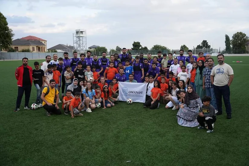 ƏMANƏT Şamaxı klubunun qonağı olub