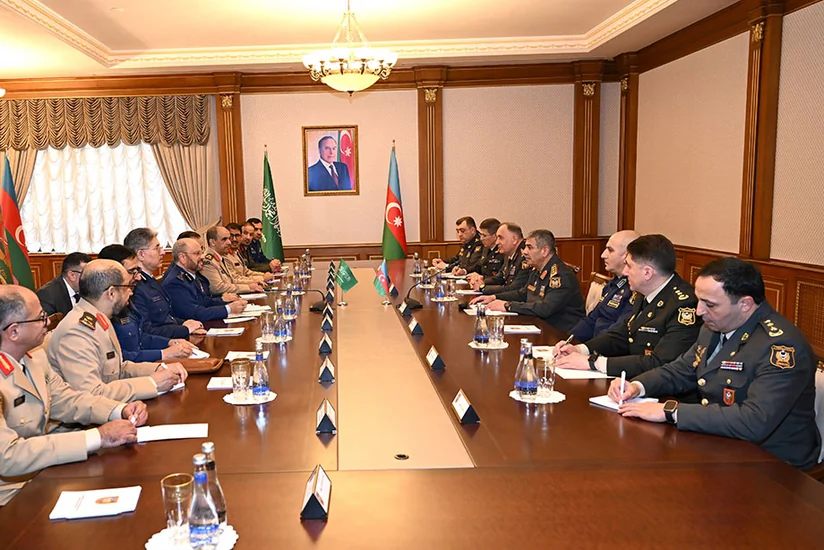 Azərbaycan və Səudiyyə Ərəbistan Krallığı arasında hərbi əməkdaşlıq müzakirə edilib
