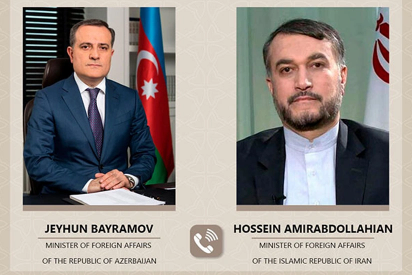 Azerbaijani, Iranian FMs discuss current regional situation