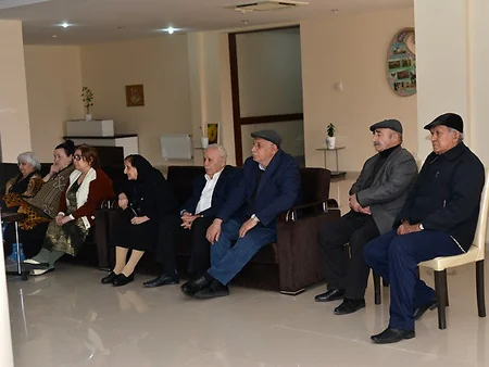 Azərbaycan millisinin üzvləri müharibə əlilləri pansionatında olublar