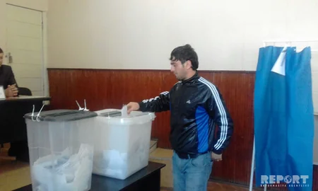 3 saylı istintaq təcridxanasında yaradılmış məntəqədə 700 nəfər səs verib
