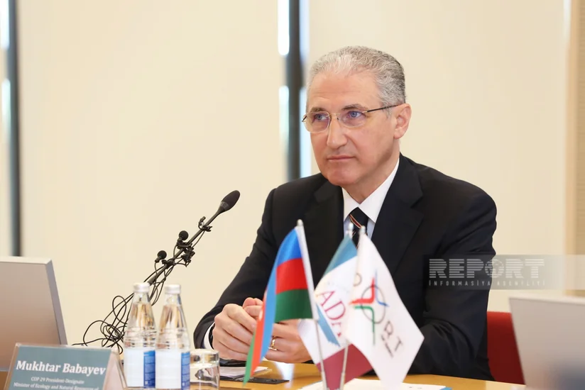 Muxtar Babayev: Xəzər dənizinin səviyyəsinin aşağı düşməsi qlobal istiləşmənin nəticəsidir