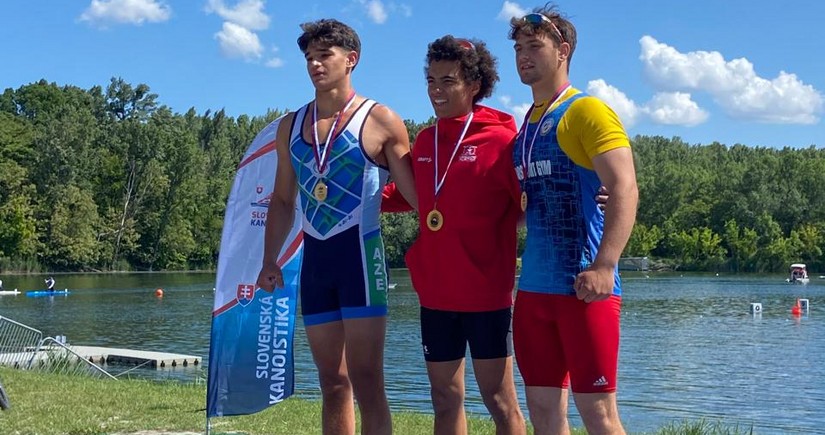 Azərbaycan avarçəkəni beynəlxalq yarışda qızıl medal qazanıb