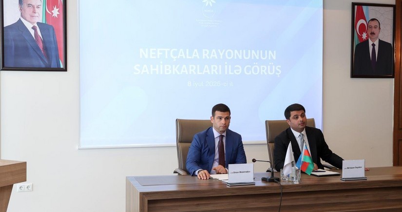 KOBİA организовало встречу с предпринимателями в Нефтчале
