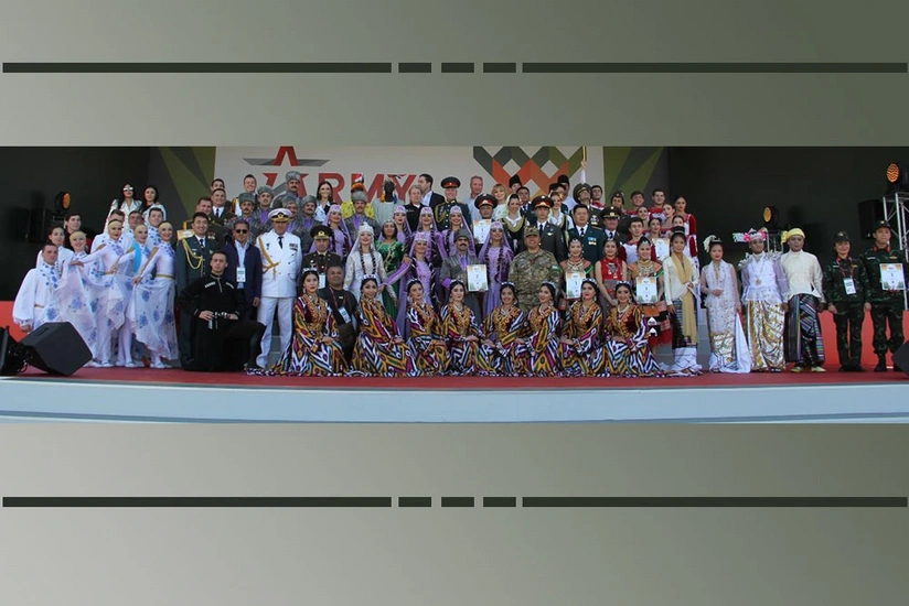 Hərbçilərimiz “Sərhədsiz dostluq” festivalında birinci yeri qazanıb