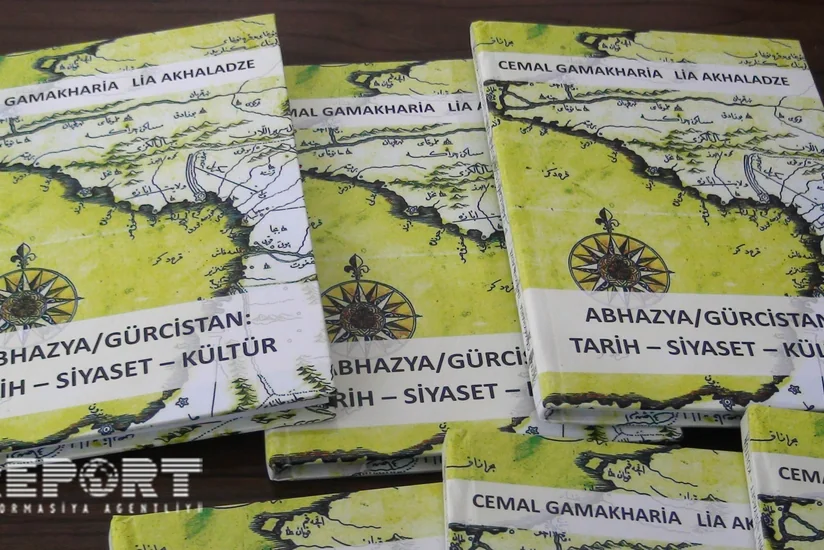 Tbilisidə işğal altında olan ərazilərdə abidələrin dağıdılmasından bəhs edən kitabın təqdimatı olub - FOTO