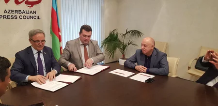 Mətbuat Şurası ilə Rusiya Jurnalistlər İttifaqı arasında əməkdaşlıq haqqında Memorandum imzalanıb