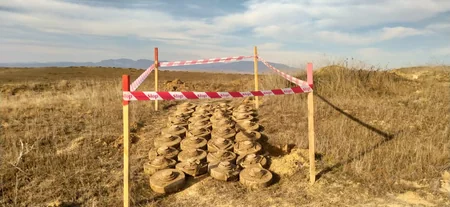 В прифронтовой зоне обнаружено 126 неразорвавшихся боеприпасов 