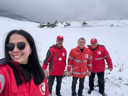 Qızıl Aypara Cəmiyyəti Qarabağın erməni sakinlərinə baş çəkib