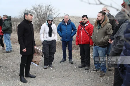 Beynəlxalq səyahətçilər Ağdamda səfərdədirlər