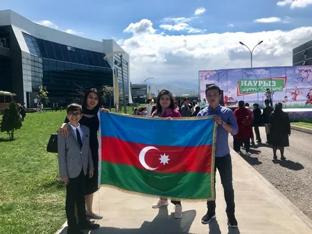 Azərbaycan məktəbliləri beynəlxalq müsabiqədə qalib gəliblər - FOTO