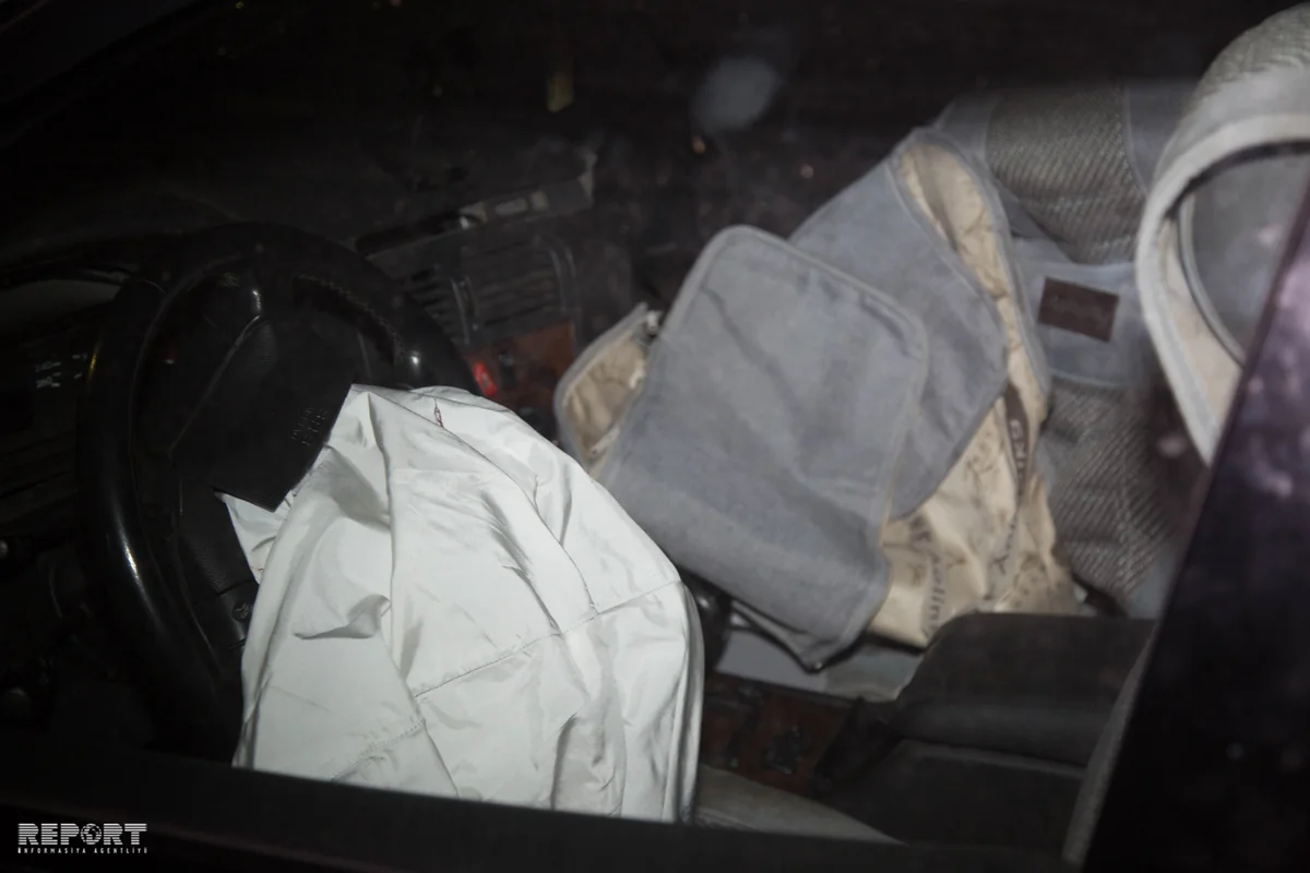 Ağcabədidə yol qəzasında 4 nəfər xəsarət alıb