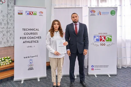 Bakıda atletika məşqçiləri üçün texniki kursa yekun vurulub