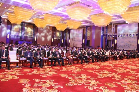 Prezident İlham Əliyev Tayhu Dünya Mədəniyyət Forumunun iştirakçılarına müraciət edib