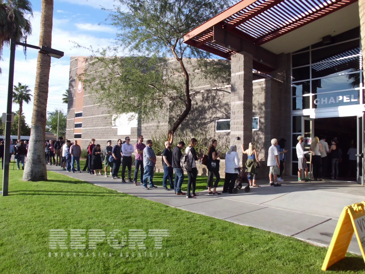 Выборы президента США в Аризоне - ВИДЕО - ФОТОРЕПОРТАЖ