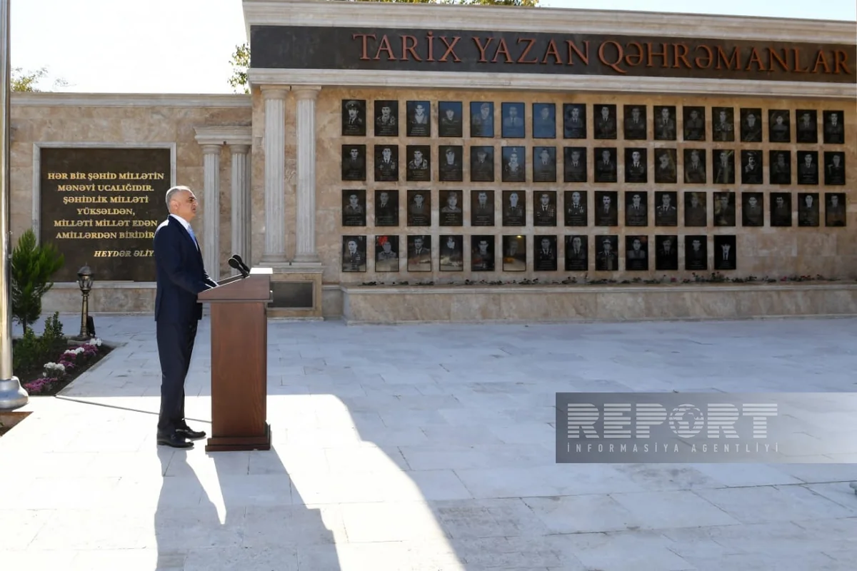 Babək rayonunda şəhidlər abidə-memorial kompleksi istifadəyə verilib