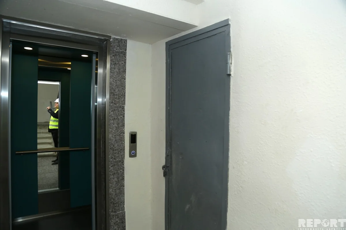 Bakıda yeni quraşdırılan liftlərin əyləc sistemi oğurlanıb
