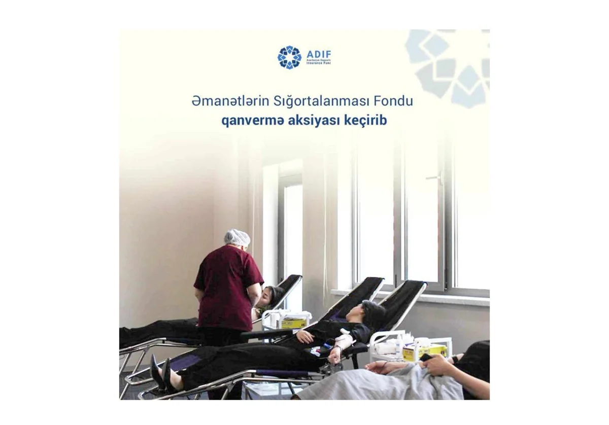 Əmanətlərin Sığortalanması Fondu qanvermə aksiyası keçirib