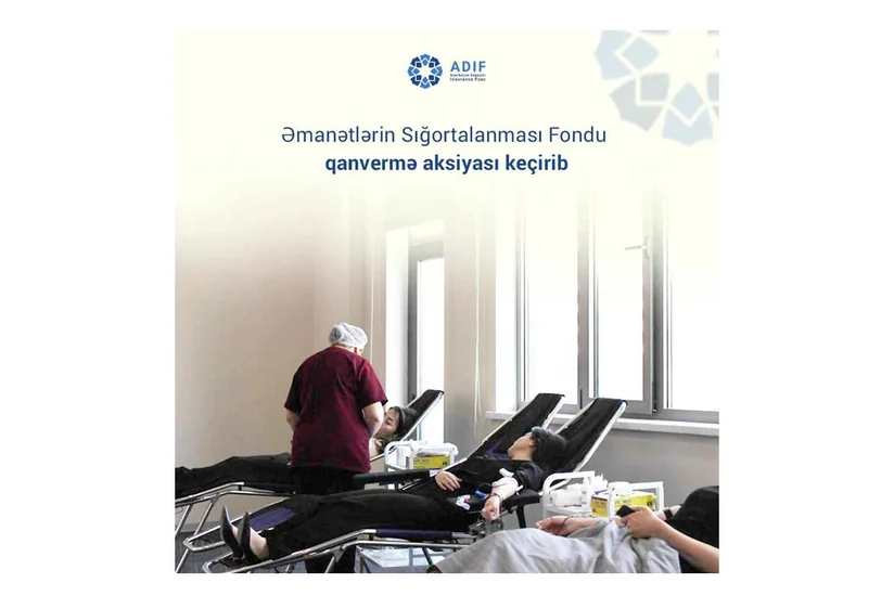 Əmanətlərin Sığortalanması Fondu qanvermə aksiyası keçirib