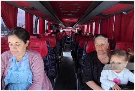 Suqovuşan kəndinə yola salınan növbəti köç karvanı çatıb, mənzillərin açarları təqdim edilib - YENİLƏNİB-2