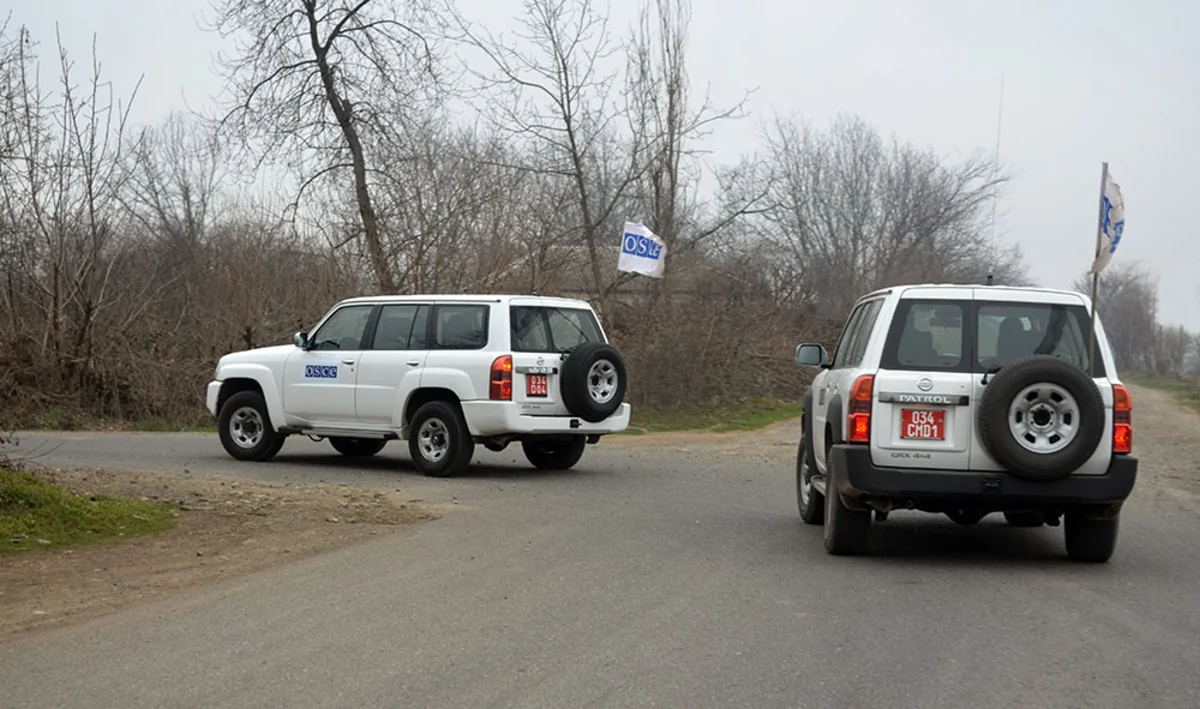 OSCE holds next ceasefire monitoring on frontline
