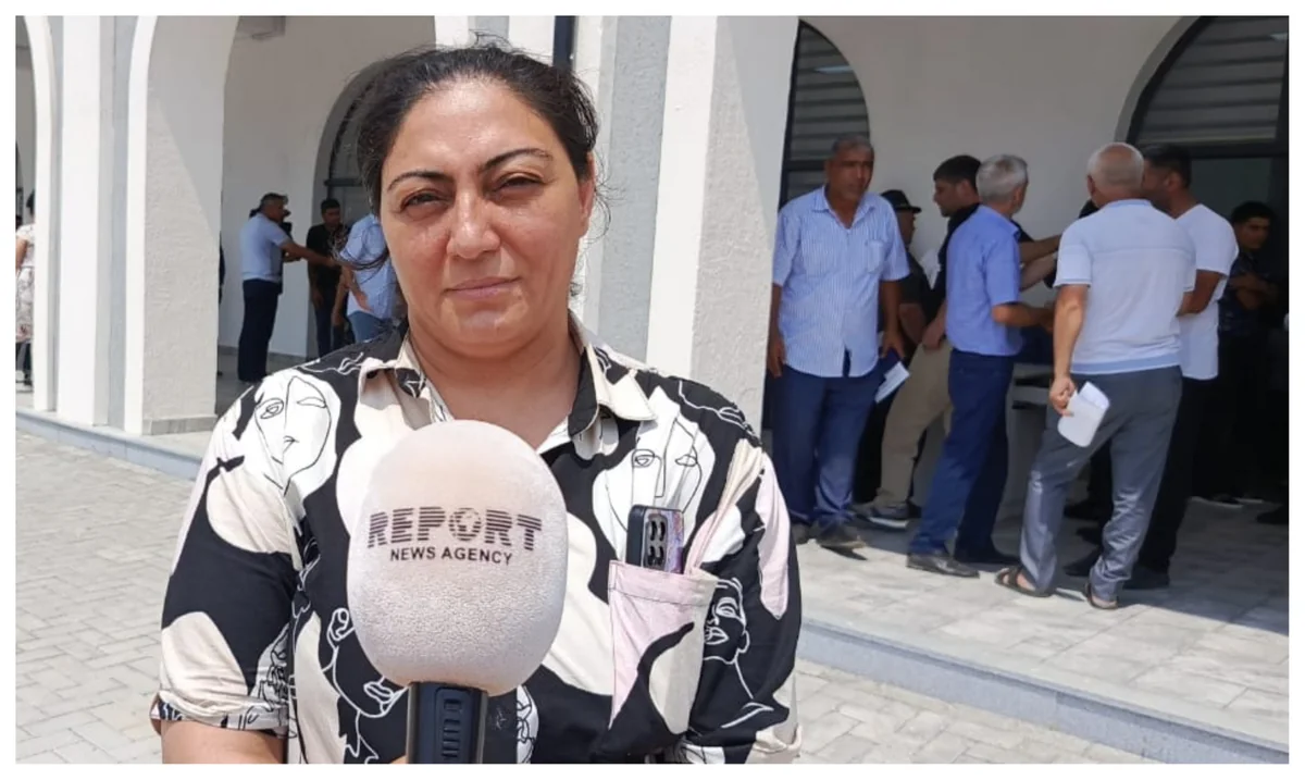 Xıdırlı sakini: Kənddə yeni həyat üçün yaradılan şərait ürəkaçandır