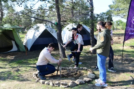 President Ilham Aliyev and first lady Mehriban Aliyeva attended tree-planting campaign in Khatai district, Baku