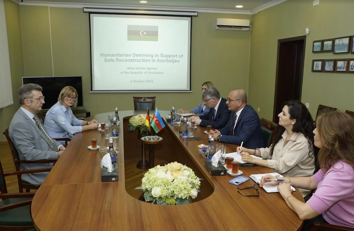 German ambassador impressed with large-scale demining operations