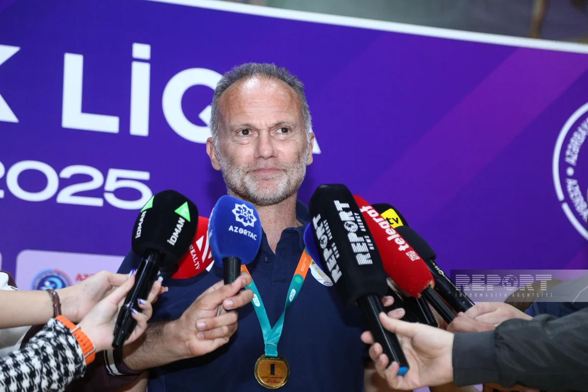 Azərreylin italiyalı baş məşqçisi çempionluğu dəyərləndirib