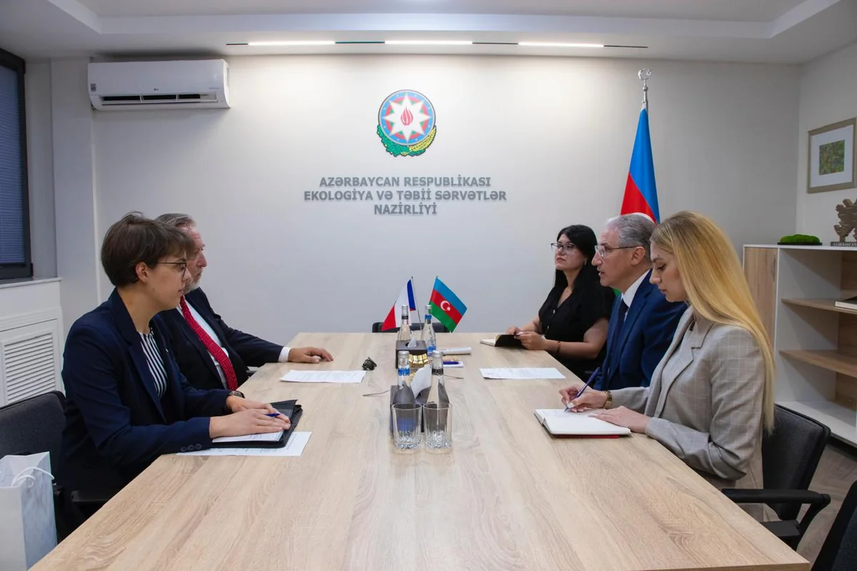 Azerbaijan's ecology minister meets Czech ambassador ahead of COP29