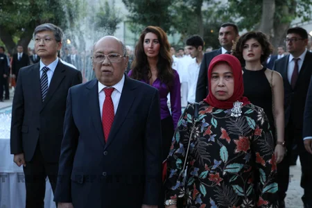 Bakıda Türkiyənin Zəfər Bayramı qeyd olunub